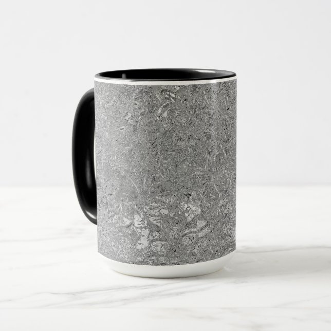 Chrome Färgad Orchids Mugg (Framsida vänster)