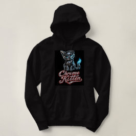 Chrome Kitten Cool Hoodie T Shirt