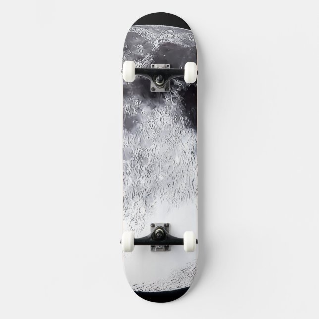 Chrome Kitten Elite Skateboard Komplett Måne (Framsida)