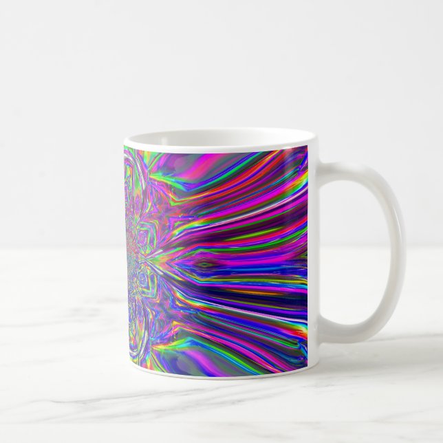 Chrome Laser Wave Mugg (Höger)