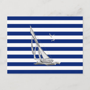 Chrome Sailing på Nautical Rand Vykort