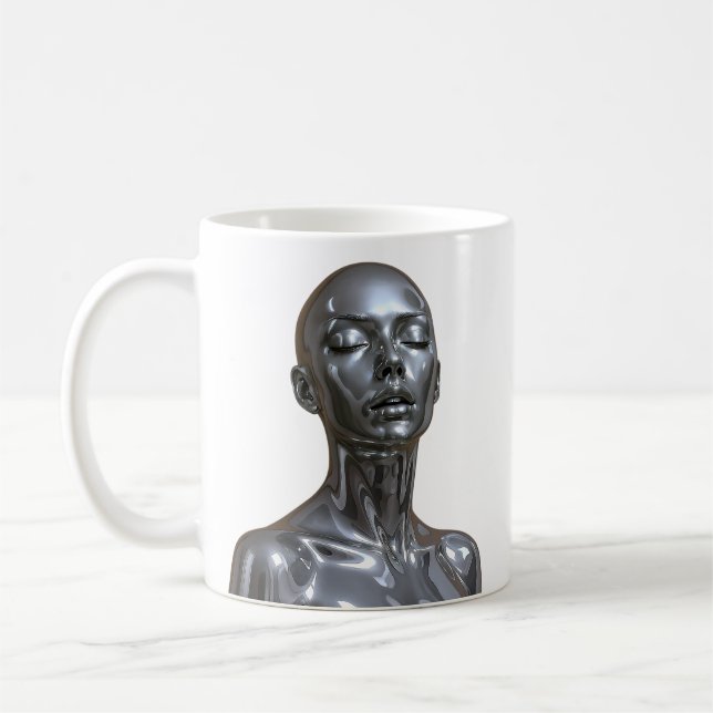 Chrome Serenity Kaffemugg (Vänster)