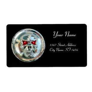 CHROME SKULL Black Fraktsedel