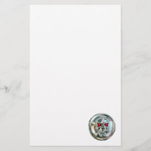 CHROME SKULL BREVPAPPER