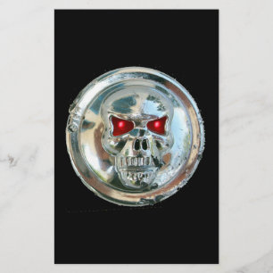 CHROME SKULL BREVPAPPER