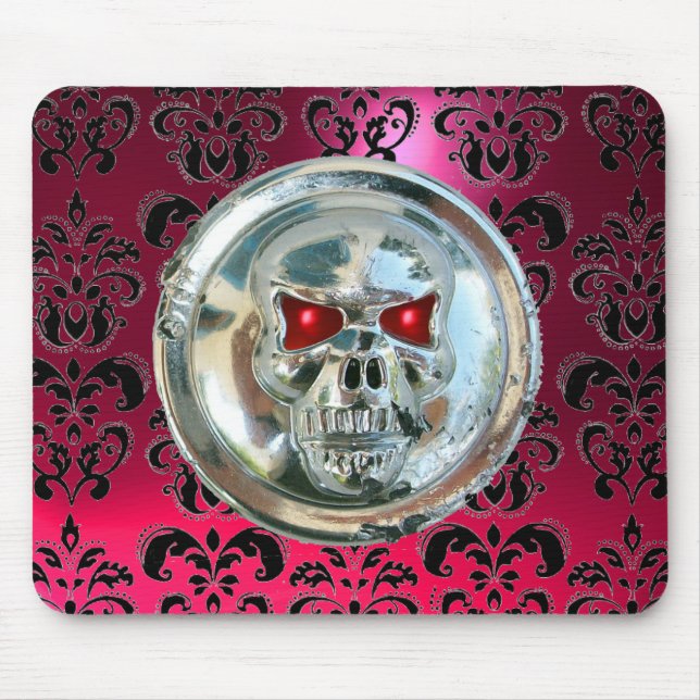 CHROME SKULL, Damask, Rosa Red Ruby Musmatta (Framsidan)