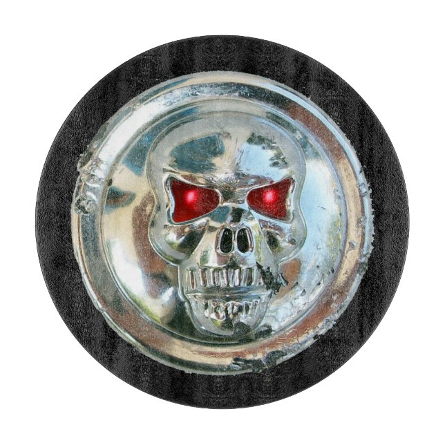 CHROME SKULL IN BLACK (Framsidan)