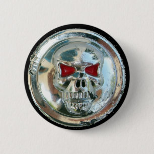CHROME SKULL KNAPP