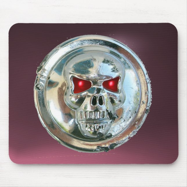 CHROME SKULL, Lila Ametyst Musmatta (Framsidan)