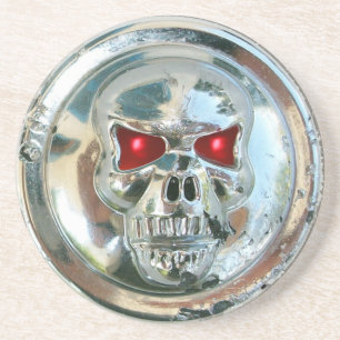 CHROME SKULL UNDERLÄGG SANDSTEN
