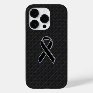 Chrome Stil Black Ribbon Awareness