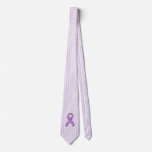 Chrome Stil Crystal Rosa Ribbon Awareness Sticka Slips