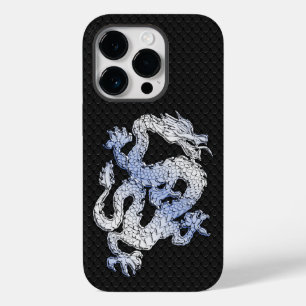 Chrome Stil Dragon on Black Snake Skin