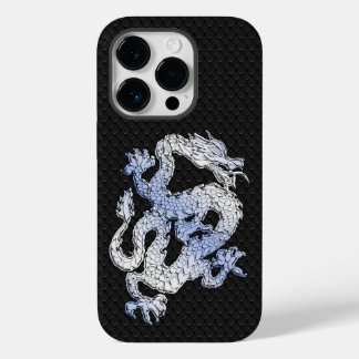 Chrome Stil Dragon on Black Snake Skin