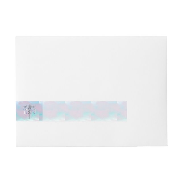 Chrome Stil RN Caduceus Medical Mor Pearl-utseende Etikettband (Framsidan)
