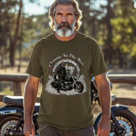 Chrome To The Bone | Vintage MC Olive Drab T Shirt