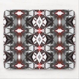 Chromed svart grått till ruby-relation, virtuella musmatta