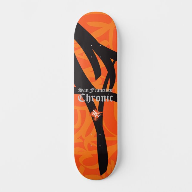 Chronic Giants Färg Skateboard (Framsida)