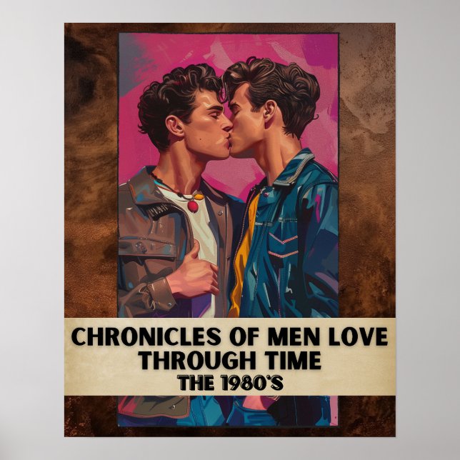 Chronicles of Manar Kärlek through Time, 1980's Poster (Framsidan)