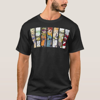 Chrono Trigger Huvudkaraktärer T Shirt