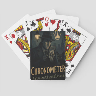 Chronometer Investigations Playing Cards Casinokort