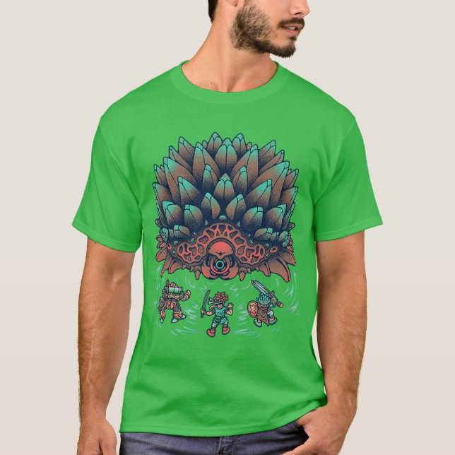 Chronorigger videospel roligt t shirt (Framsida)