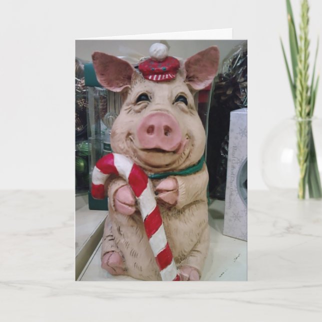 CHRSITMAS **GRIS** HAR EN FANTASISK CHRISMAS HELGKORT (Framsida)