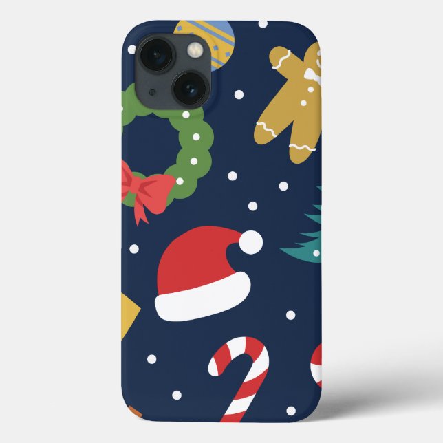 Chrsitmas Thmet Iphone case (Baksida)