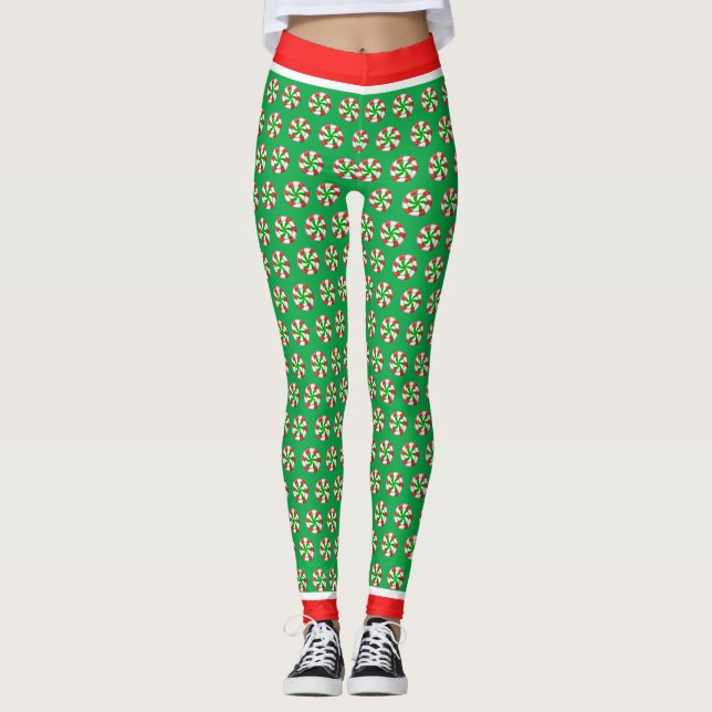 Chrstmas Candy Leggings (Framsida)