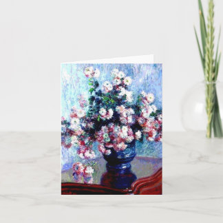Chrysanteman av Claude Money Notecard Kort