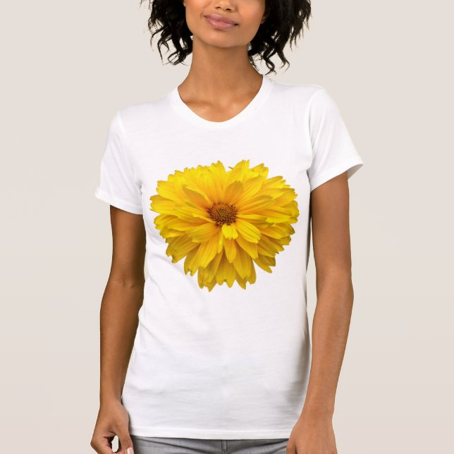 Chrysanthemum - Anpassat Tee Shirt (Framsida)