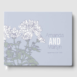Chrysanthemum botanium disposition bröllop gäst bo gästböcker