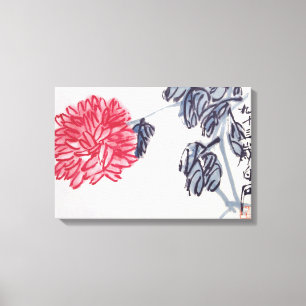 Chrysanthemum Canvastryck