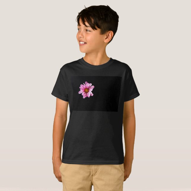 Chrysanthemum Flower bccna T Shirt (Hel framsida)