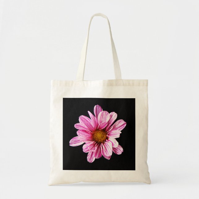 Chrysanthemum Flower Btcnm Tygkasse (Framsidan)