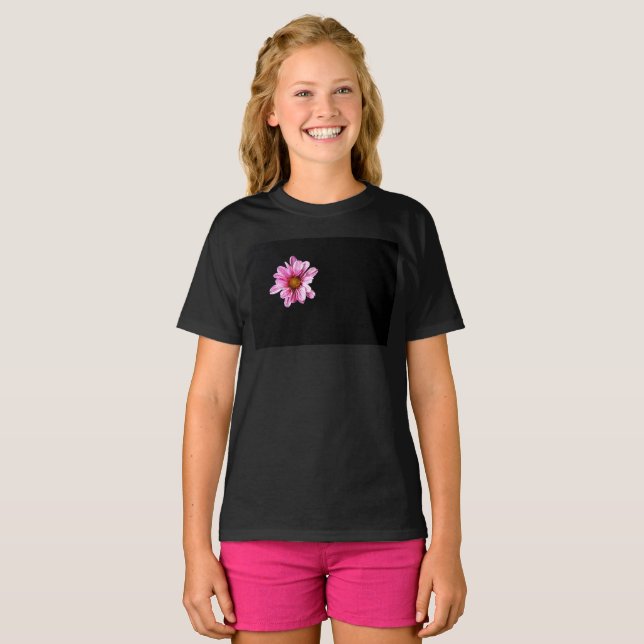 Chrysanthemum Flower gcent T Shirt (Hel framsida)