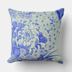 Chrysanthemum Flower, japansk design Kudde