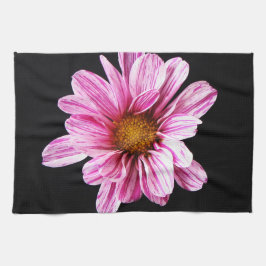 Chrysanthemum Flower ktcna Kökshandduk