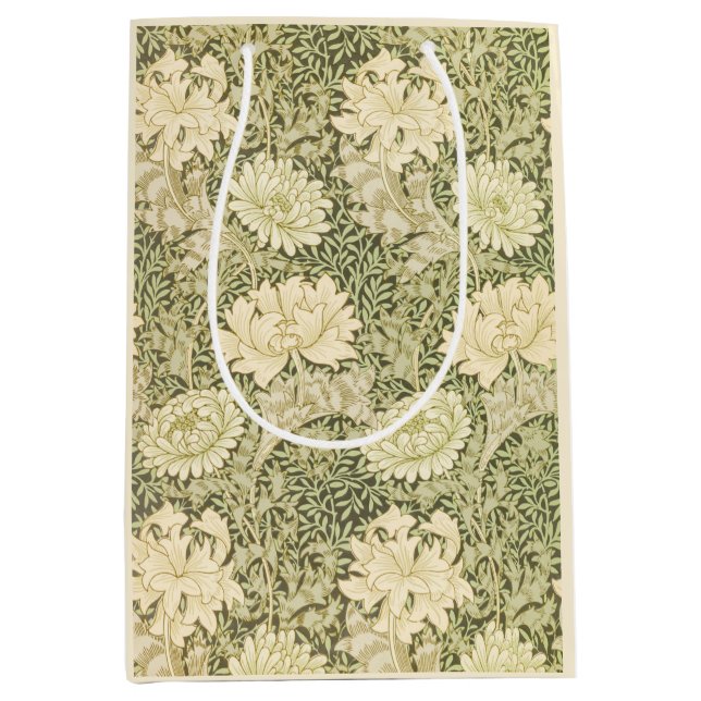 Chrysanthemum Flower Mönster (av William Morris) (Framsidan)