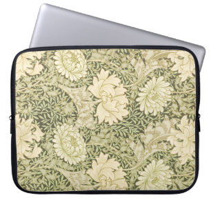 Chrysanthemum Flower Mönster (av William Morris) Laptop Fodral