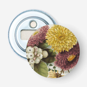 Chrysanthemum Flower Morsa Blommigt Flasköppnare