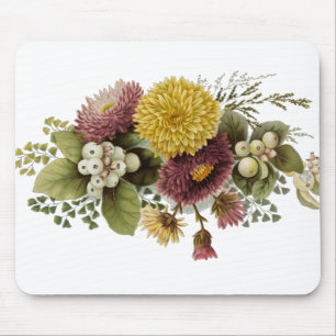 Chrysanthemum Flower Morsa Blommigt Musmatta