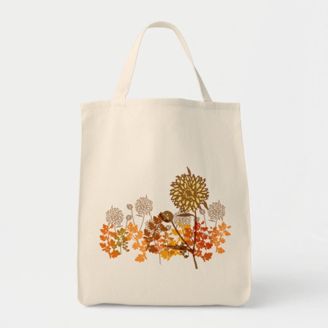 Chrysanthemum Graphic Tygkasse (Framsidan)