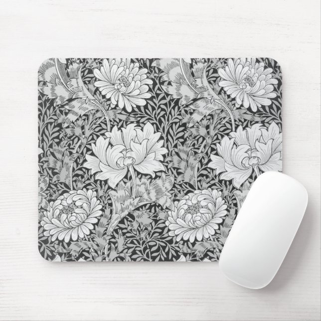 Chrysanthemum Grått, William Morris Musmatta (Med mus)