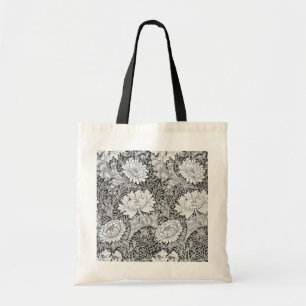 Chrysanthemum Grått, William Morris Tygkasse