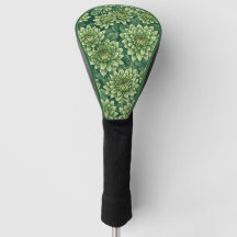 Chrysanthemum grönt-blomman mönster
