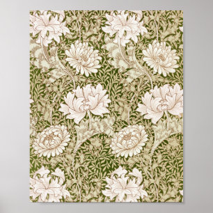 Chrysanthemum Guld, William Morris Poster