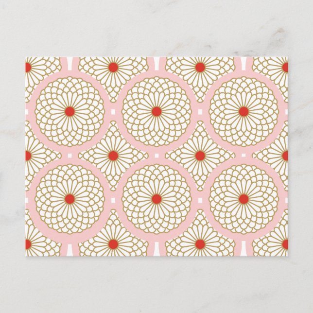 Chrysanthemum I vykort (Framsida)