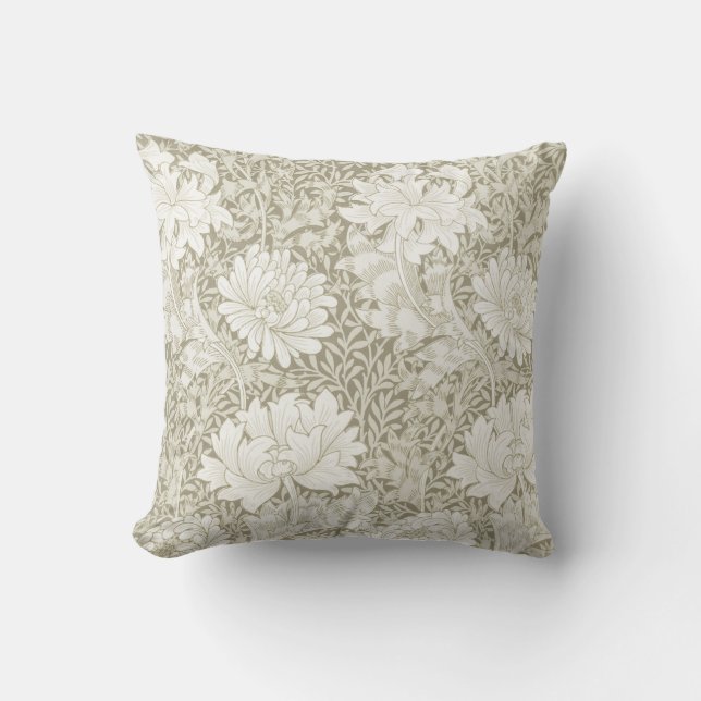 Chrysanthemum Ivory, William Morris Kudde (Framsida)