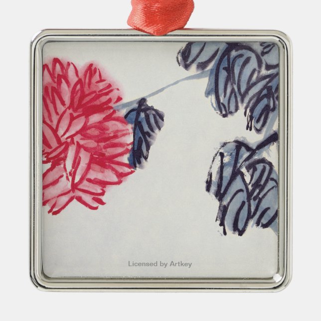 Chrysanthemum Julgransprydnad Metall (Framsidan)